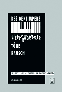 Buchcover: Des Geklimpers vielverworrner Töne Rausch